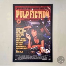 Pulp fiction Movie Poster 