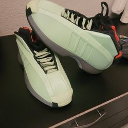 Adidas Crazy 1 Kobe Bryant Retro Mint Green Basketball Shoes Men's