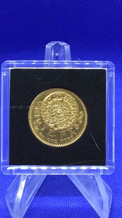 1917 Veinte Pesos Mexico Gold Coin