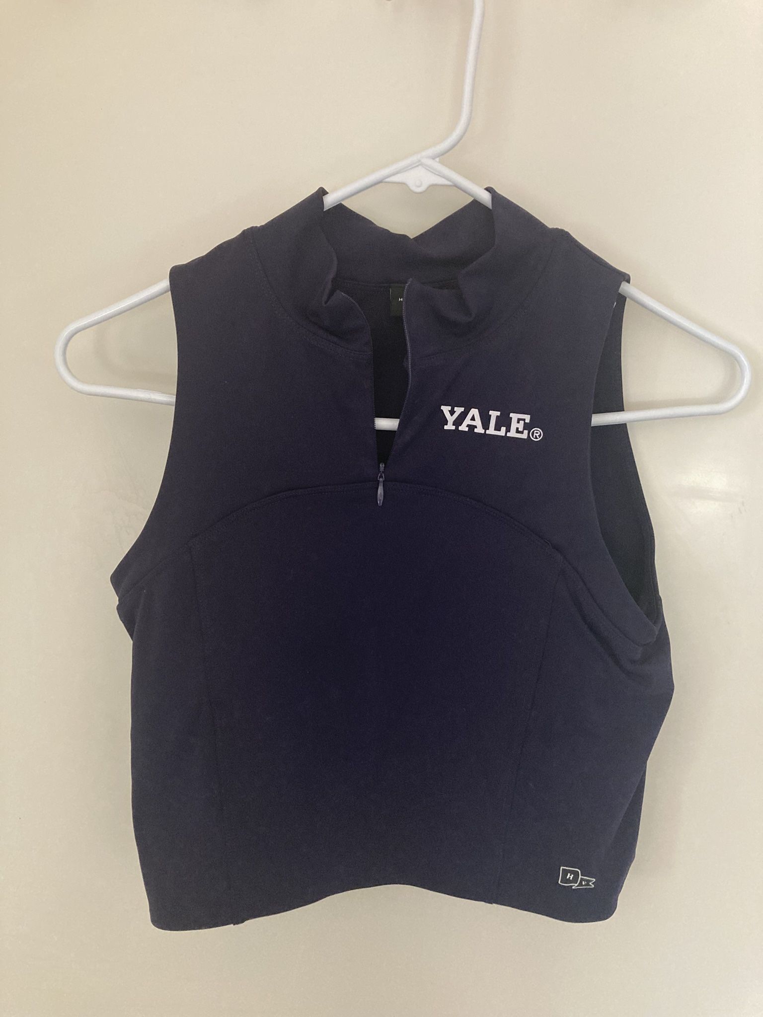 Women's Navy Sleeveless Active Top / Sports Bra