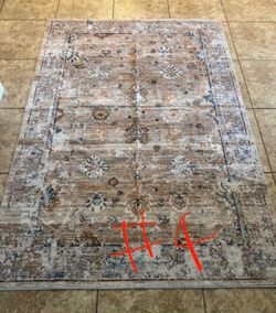 5x7 washable area rug (New, same size, same price)