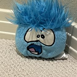 2010 Disney Club Penguin Puffle Plush Series 5 Blue 5” Jakks
