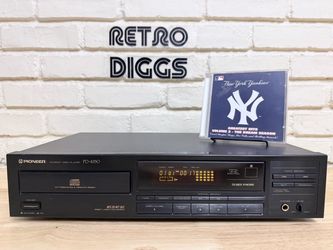 Pioneer PD-4550 Compact Disc Player 8FS w/20-Bit-DLC Direct Linear Conversion
