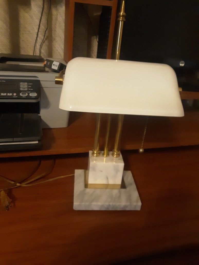 Vintage Bankers Desk Lamp 