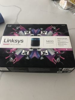 brand new linksys N 600 WiFi router