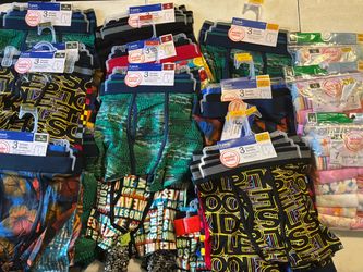 Boys Boxer Briefs Bulk Lot and girls underwear 27 sets