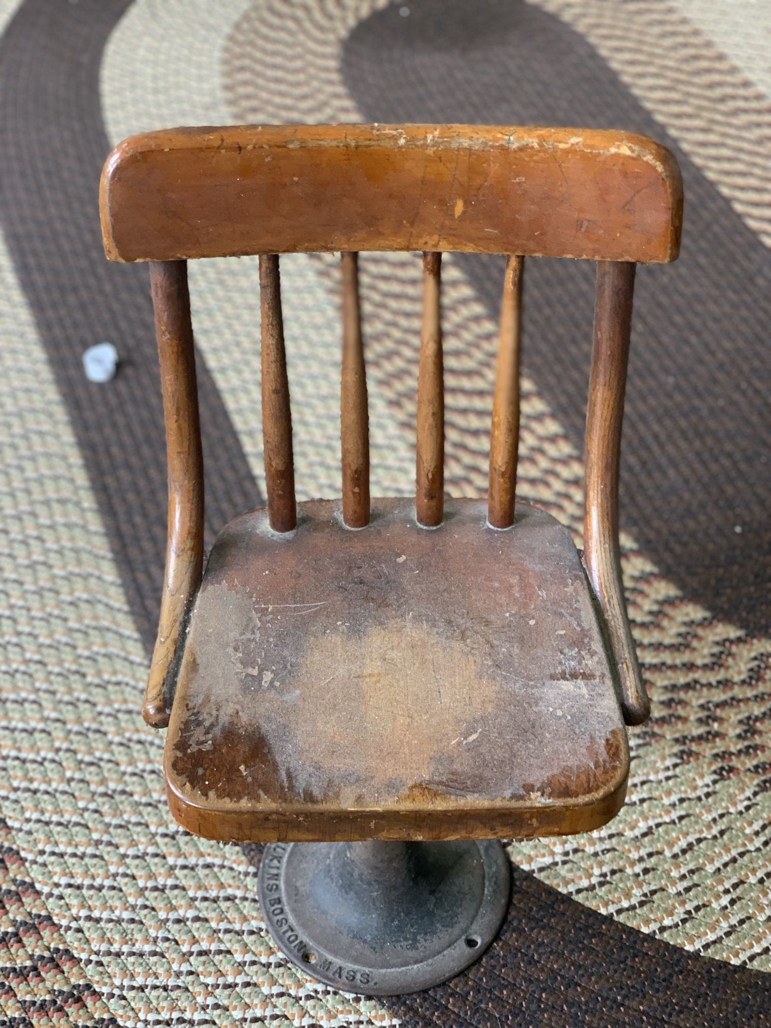 1900 School Desk Chair 