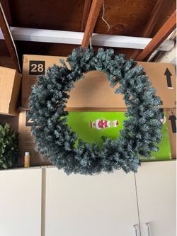 50 in Wreath & two mini trees