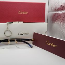 Cartier Glasses(Clear)Buffs