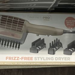 Conair InfinitiPRO 1875w Frizz Free Styling Hair Dryer