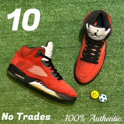 Size 10 Air Jordan 5 Retro “Raging Bulls 2021” 🐂