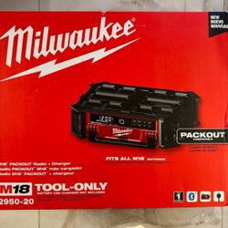 Milwaukee New Speaker Radio Bluetooth M18