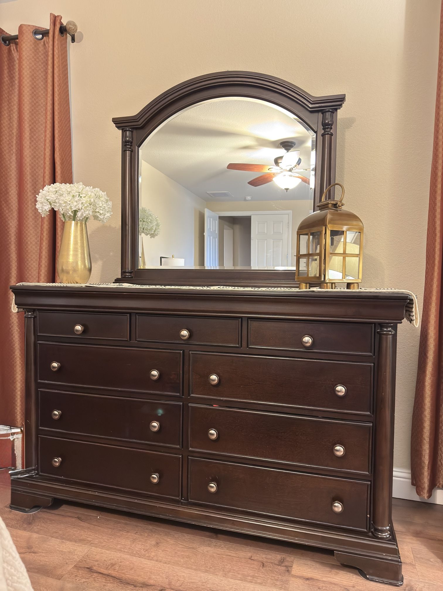 Beautiful Solid Wood Dresser - Ashley Furniture