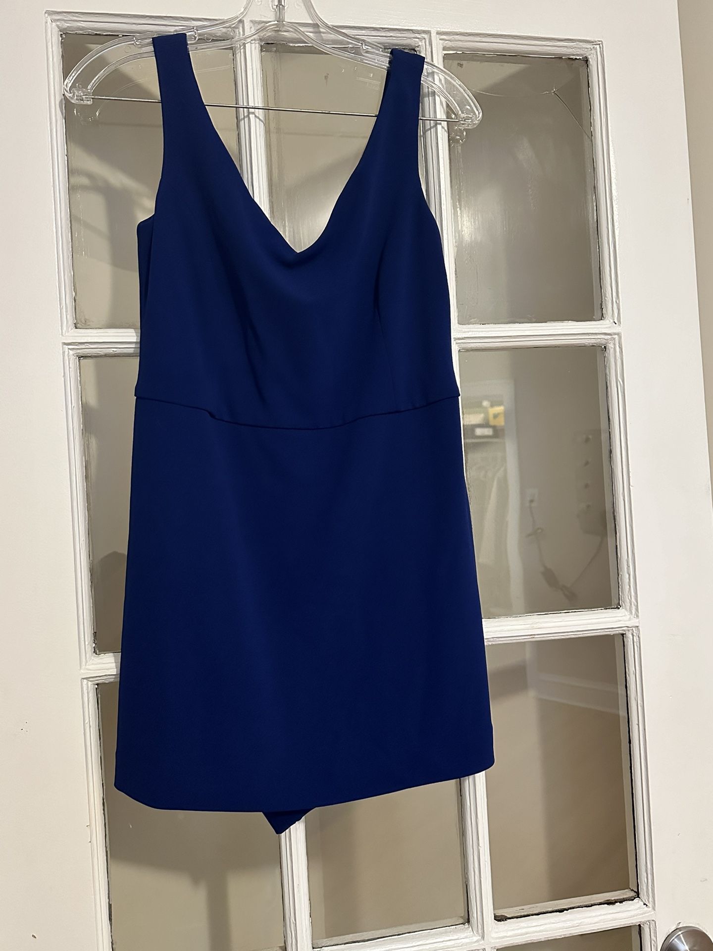 Blue Short Dress