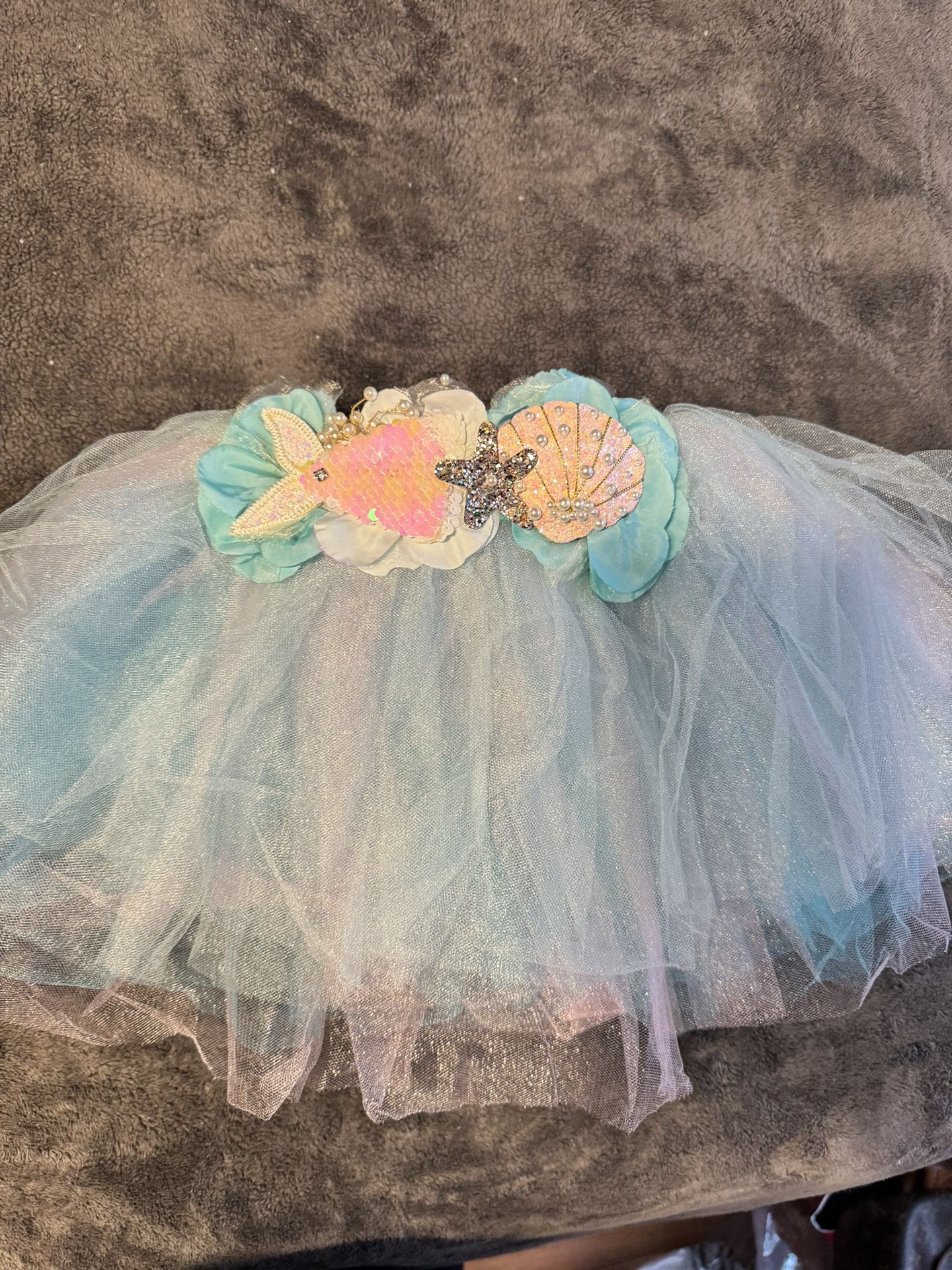 Tutu Skirt With Matching Top New