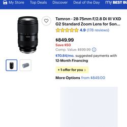 Tamron 28-75mm 