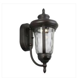 Aldwynne Bronze Motion Sensing LED Outdoor LED Wall Lantern Sconce