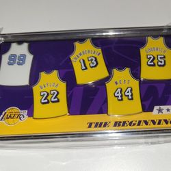 Los Angeles Lakers Commemorative Pin Set "The Beginning"