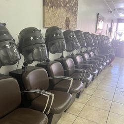 Hairdryer With Chair Attached