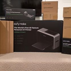 EUFY MAKER E1 PERSONAL SURFACE TEXTURE PRINTER BUNDLE 
