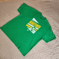 Gildan Dry Blend Men's Green Short Sleeve Graphic 2XL T-Shirt Tee Minutemem