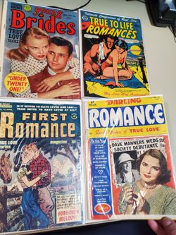 Golden Age Romance Comics -rough shape