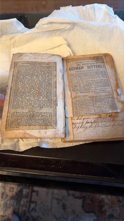 Antique Dr. Petzold's German Bitters Booklet
