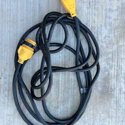 Camco Power Grip 25-Ft 30 Amp RV Extension Cord w/90° Locking