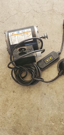 Motor De Maquina De Destapar Calleria Trabaga Muy Bien