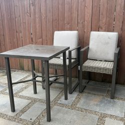 Bar Stools And Table