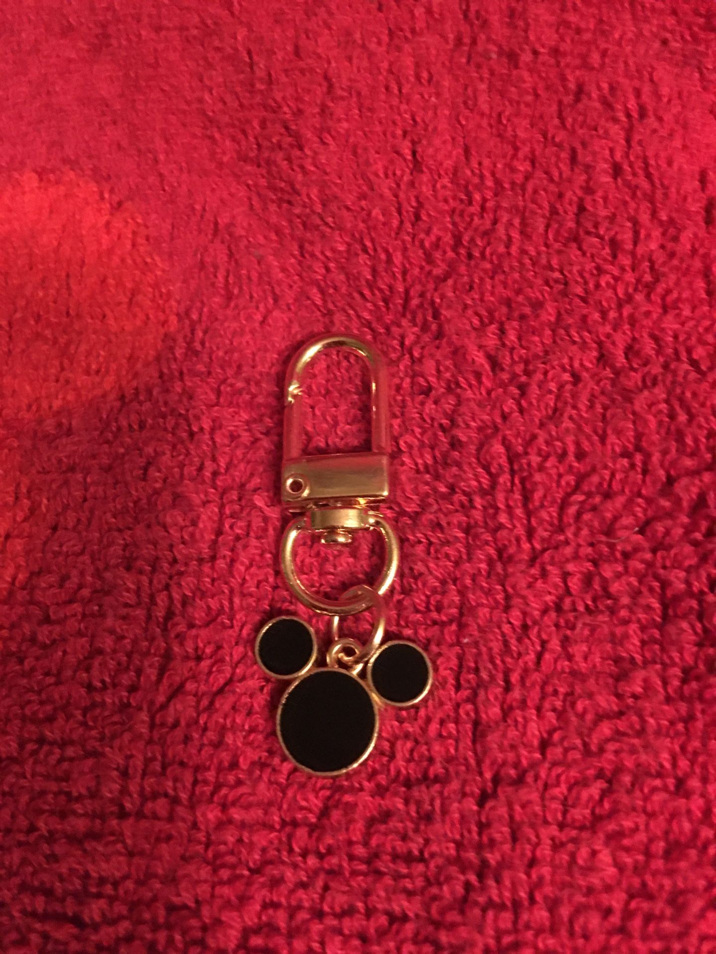 Brand New Handbag Charm In The Color Black