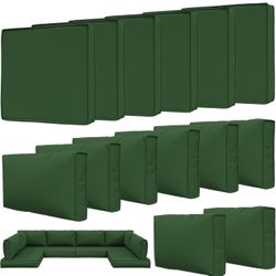 14 Pcs Outdoor Patio Cushion Covers. (just Covers). R(13)