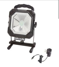 BRAUN 1500 Lumen LED Rechargeable Work Light