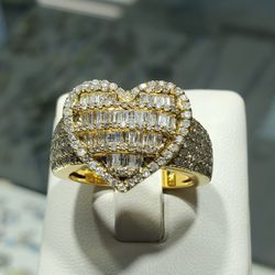 10K Diamond Ring