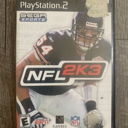 NFL 2K3 PS2 (Used Condition)