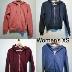 XS Zipper Hoodies