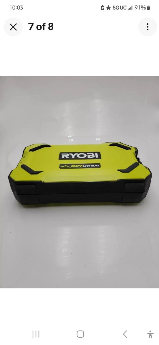 RYOBI 80V 10 Ah Lithium-Ion Mower Battery 10.0 Amp STORE PRICE $699