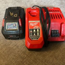 Milwaukee Battery And Charger