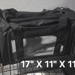 NEW Black Cat Dog Pet Carrier