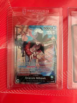 Sealed One piece TCG PSA promo mihawk Op14-020 L