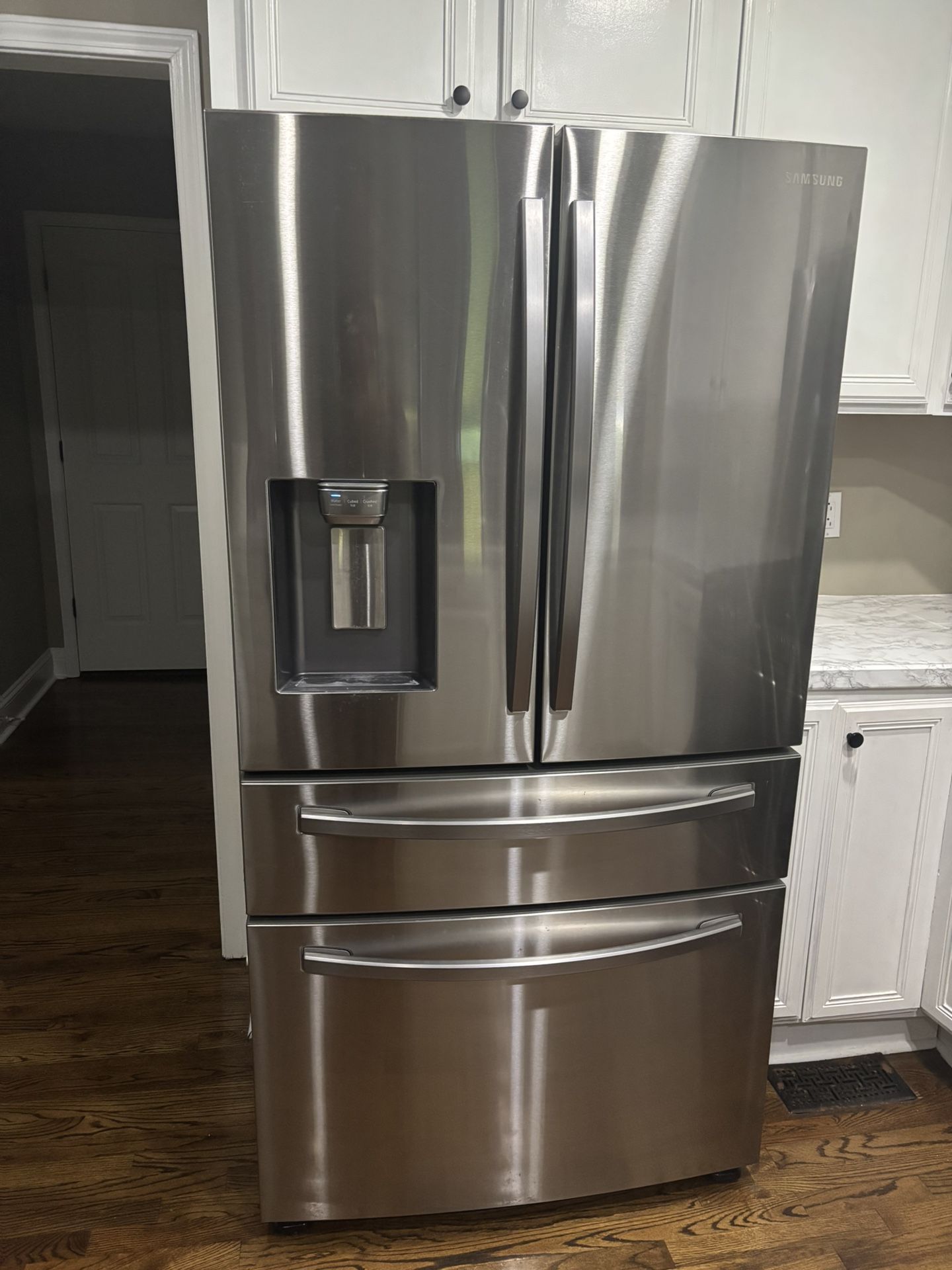 Samsung Microwave and Refrigerator