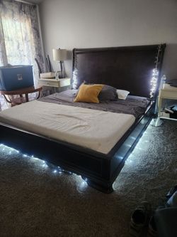 California King Frame and KING Mattress