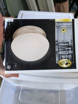 Flush Mount Ceiling Fixture 2 NIB