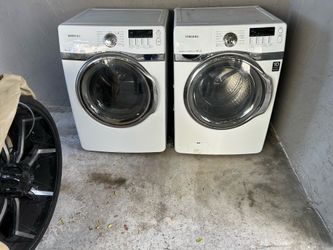 Samsung front load washer and dryer