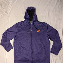 NEW_Phoenix Suns Zip Up Jacket W Hood_ Colosseum Brand _ Men's Size XL