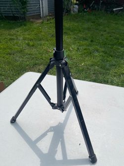 Black Tripod Speaker or Light Stand