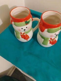 Bay Island christ  polar ⁰ bear mugs ceramic coffee 2018 ex