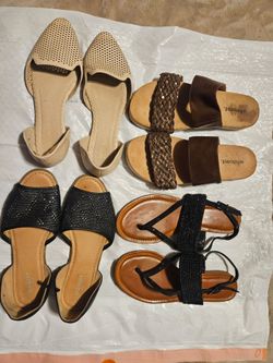 Womens Size 8 Sandal Bundle