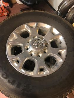 * 4-Firestone Truck Takeoffs & Rims *