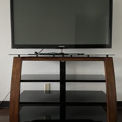 Samsung 51’’ Plasma TV with Stand & Blue-ray Player